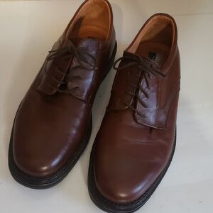 Stafford Classic Brown Men's Oxford Leather Shoes